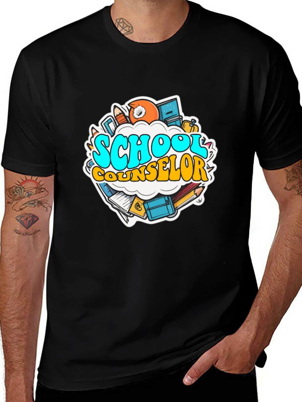 School Counselor Graphic T-Shirt
