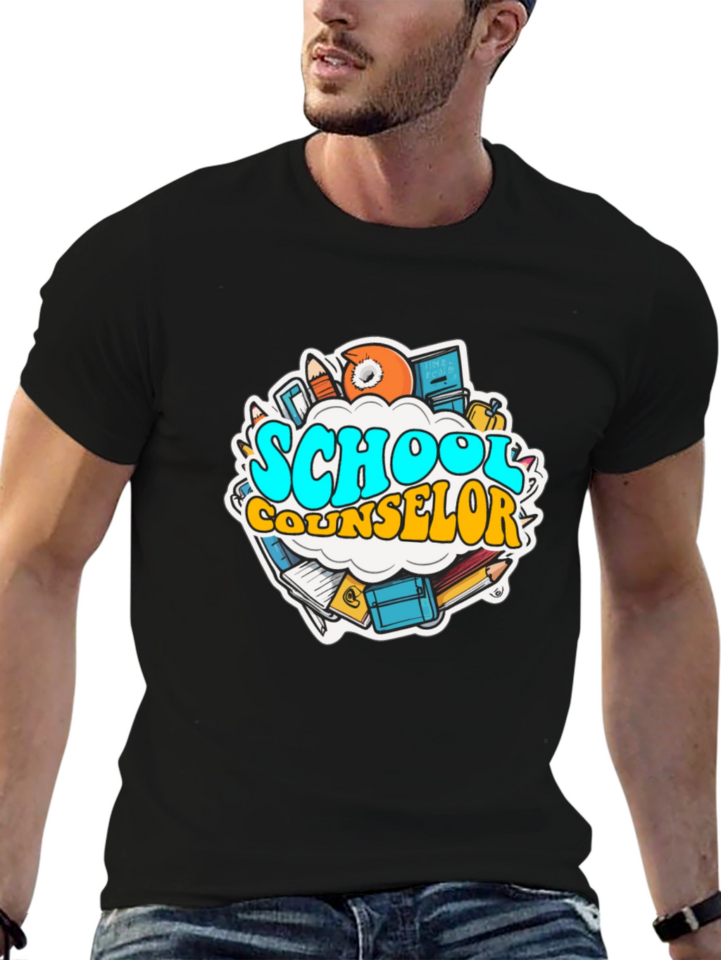 School Counselor Graphic T-Shirt