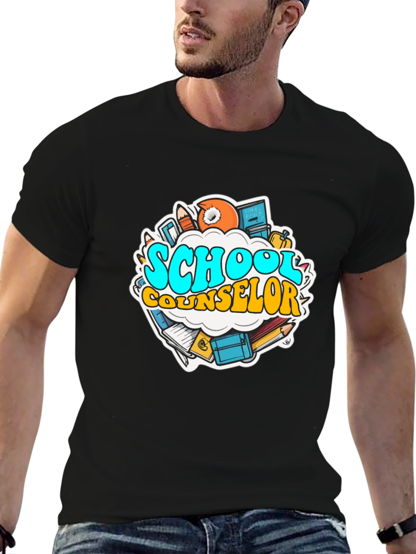 School Counselor Graphic T-Shirt