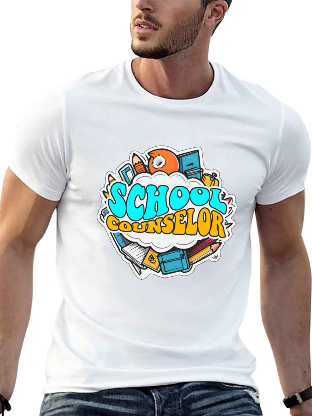 School Counselor Graphic T-Shirt