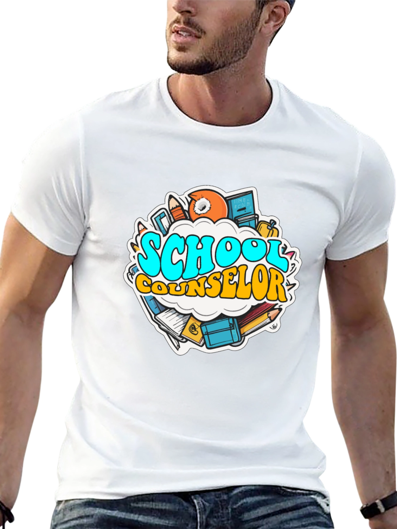 School Counselor Graphic T-Shirt