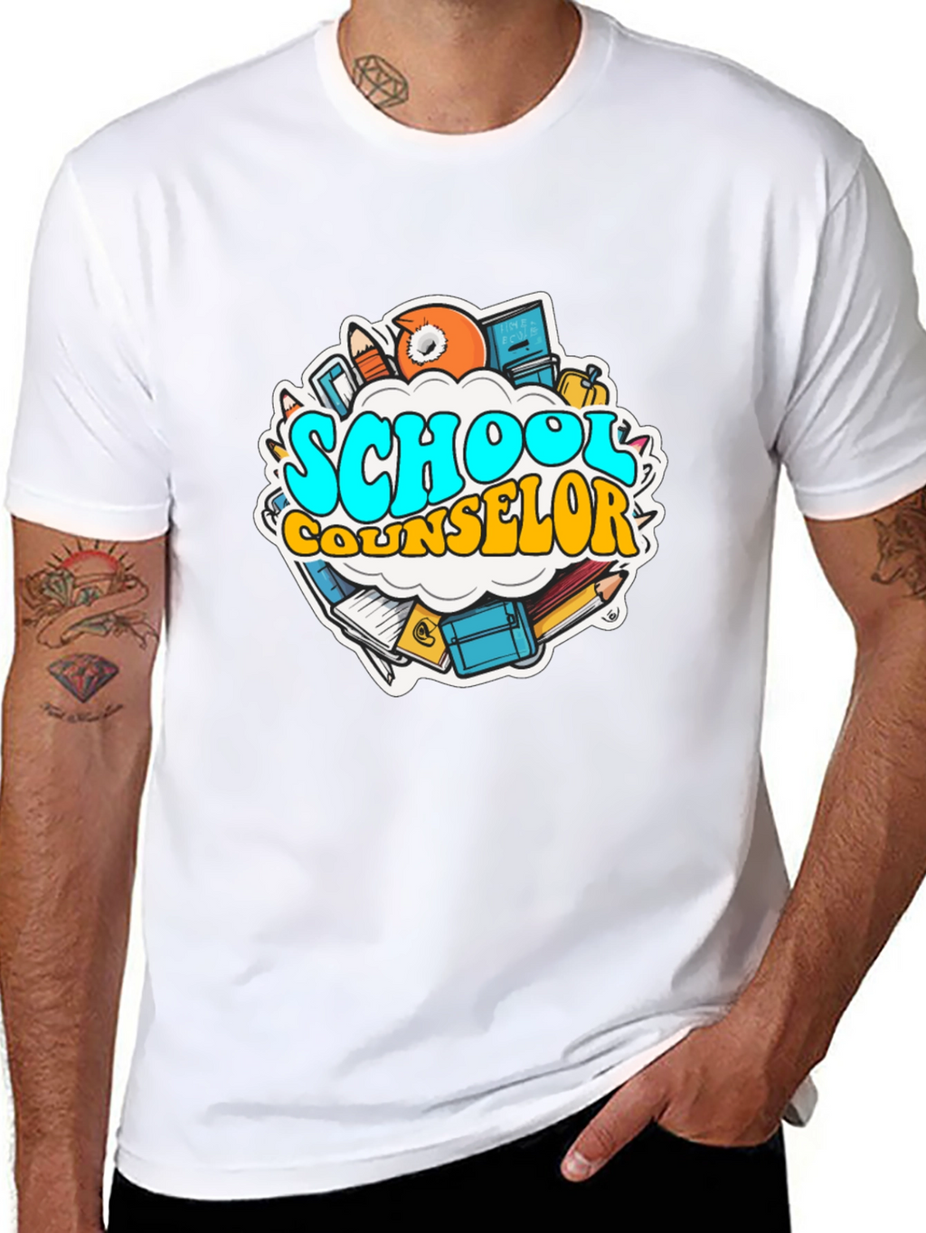 School Counselor Graphic T-Shirt