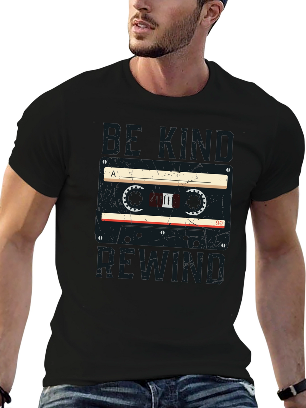 Be Kind Rewind Cassette Tape T-Shirt