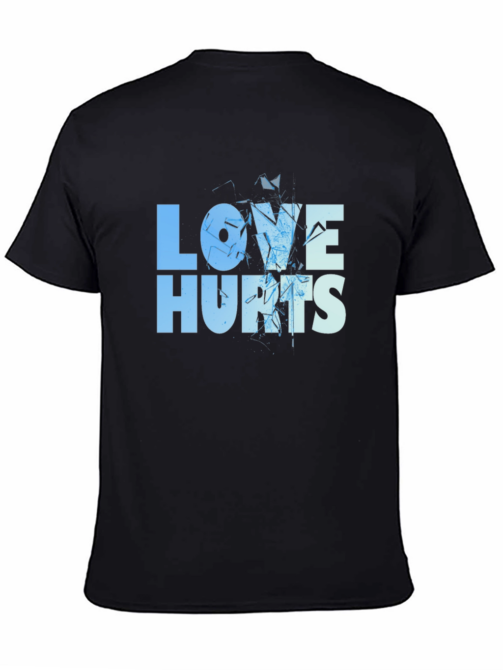 Love Hurts Graphic T-Shirt - Black