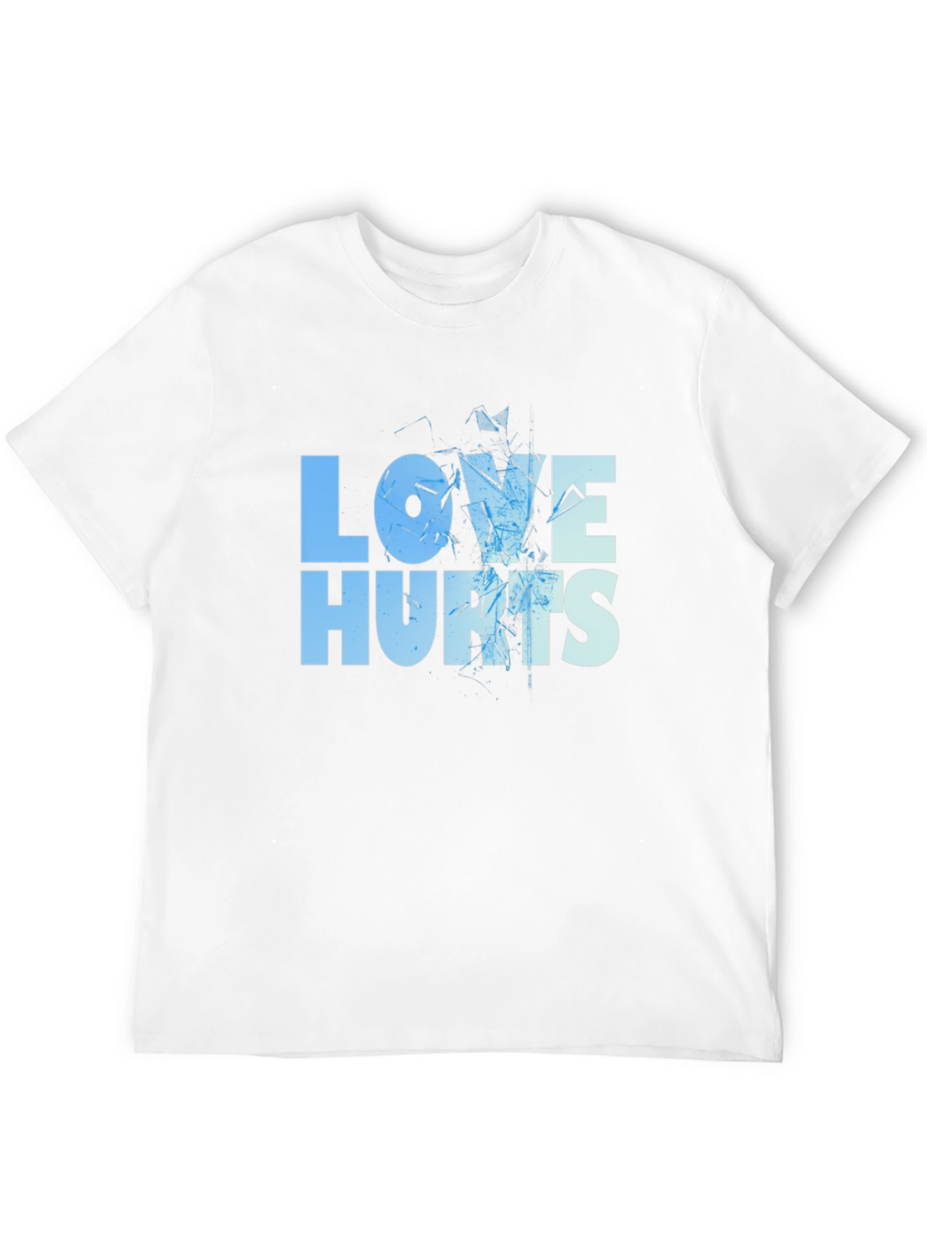 Love Hurts Graphic T-Shirt - Black