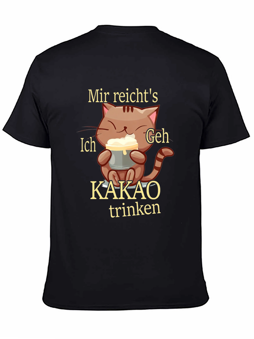 Funny Cat Kakao T-Shirt
