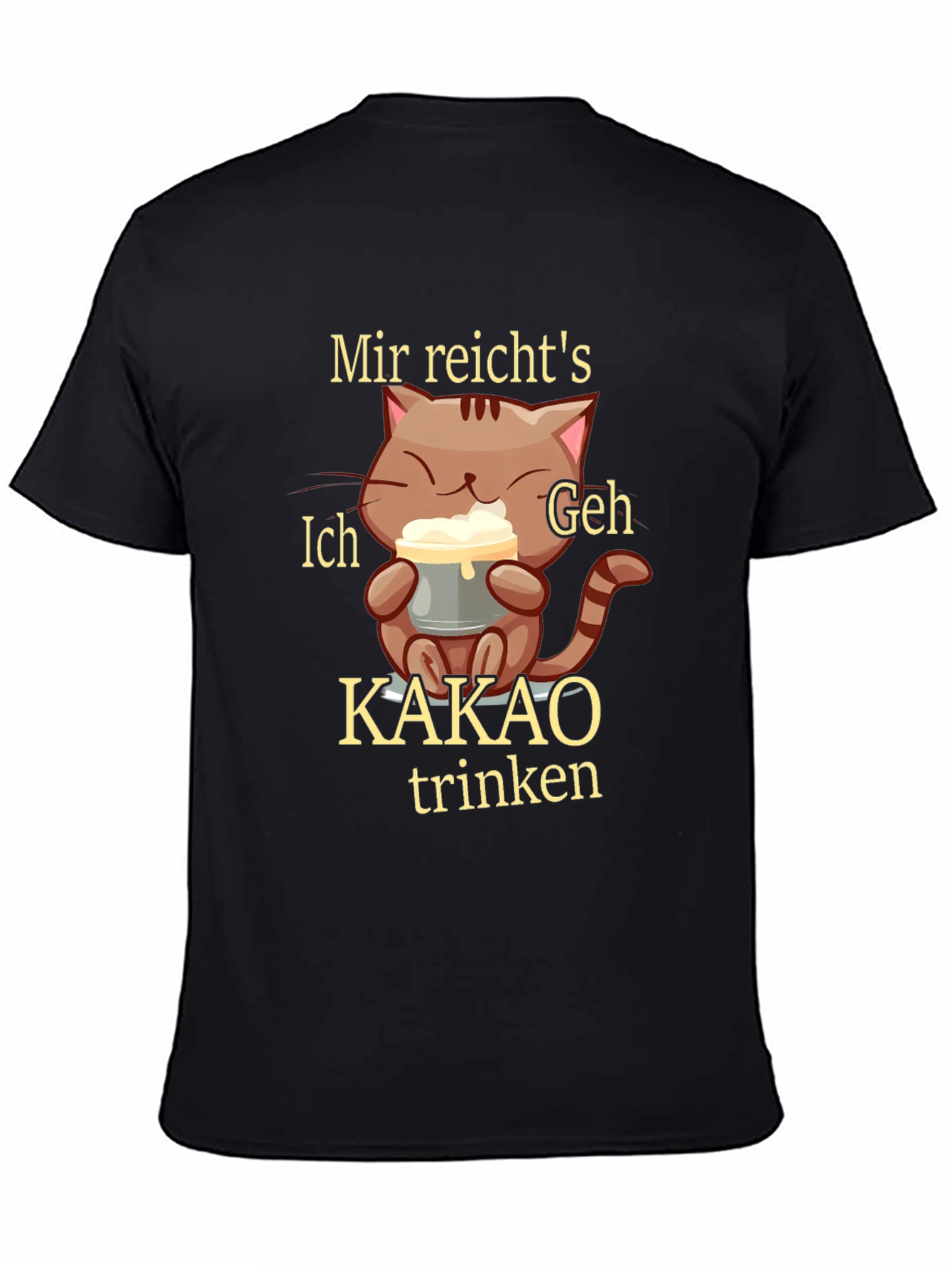 Funny Cat Kakao T-Shirt