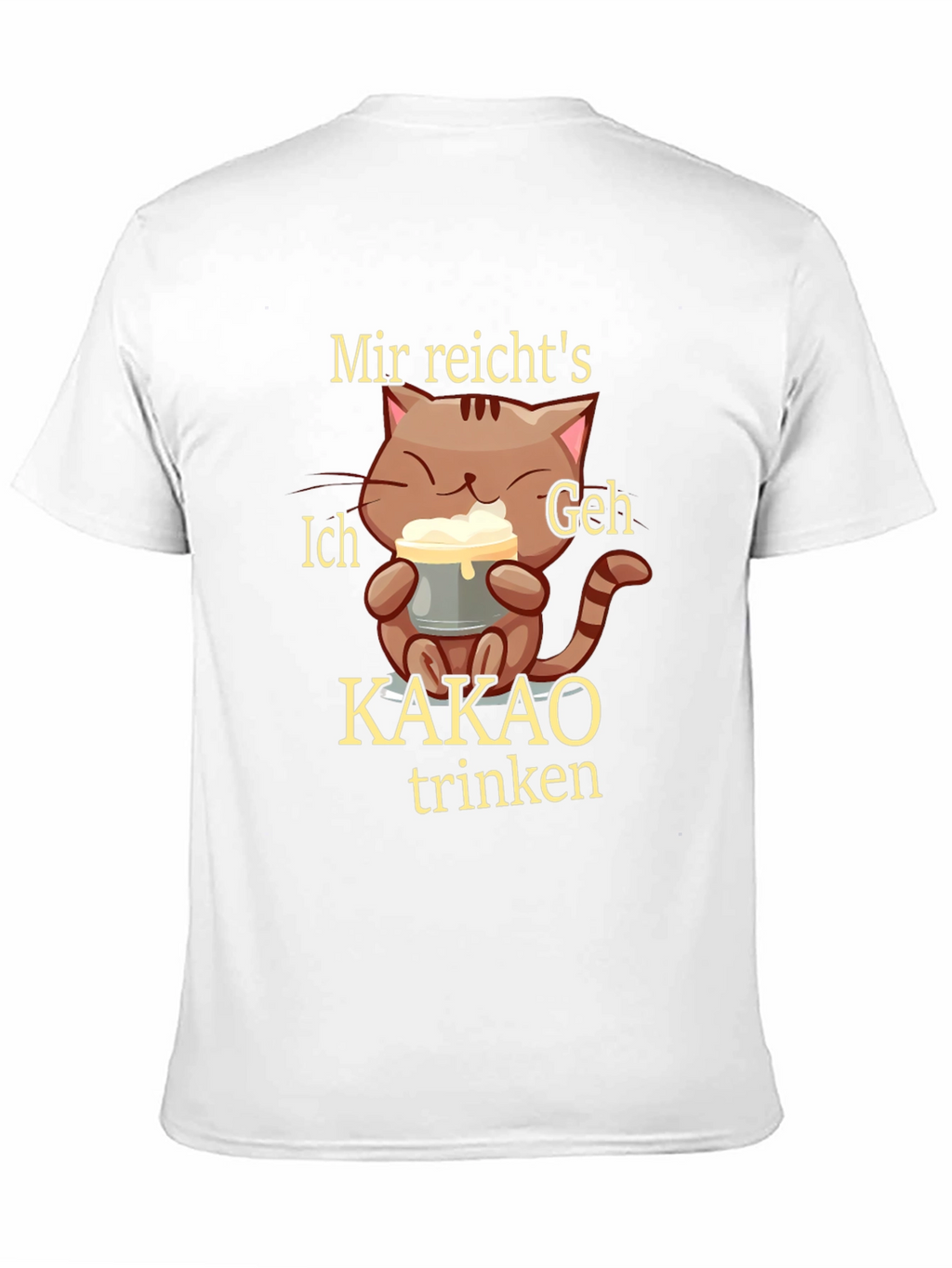 Funny Cat Kakao T-Shirt