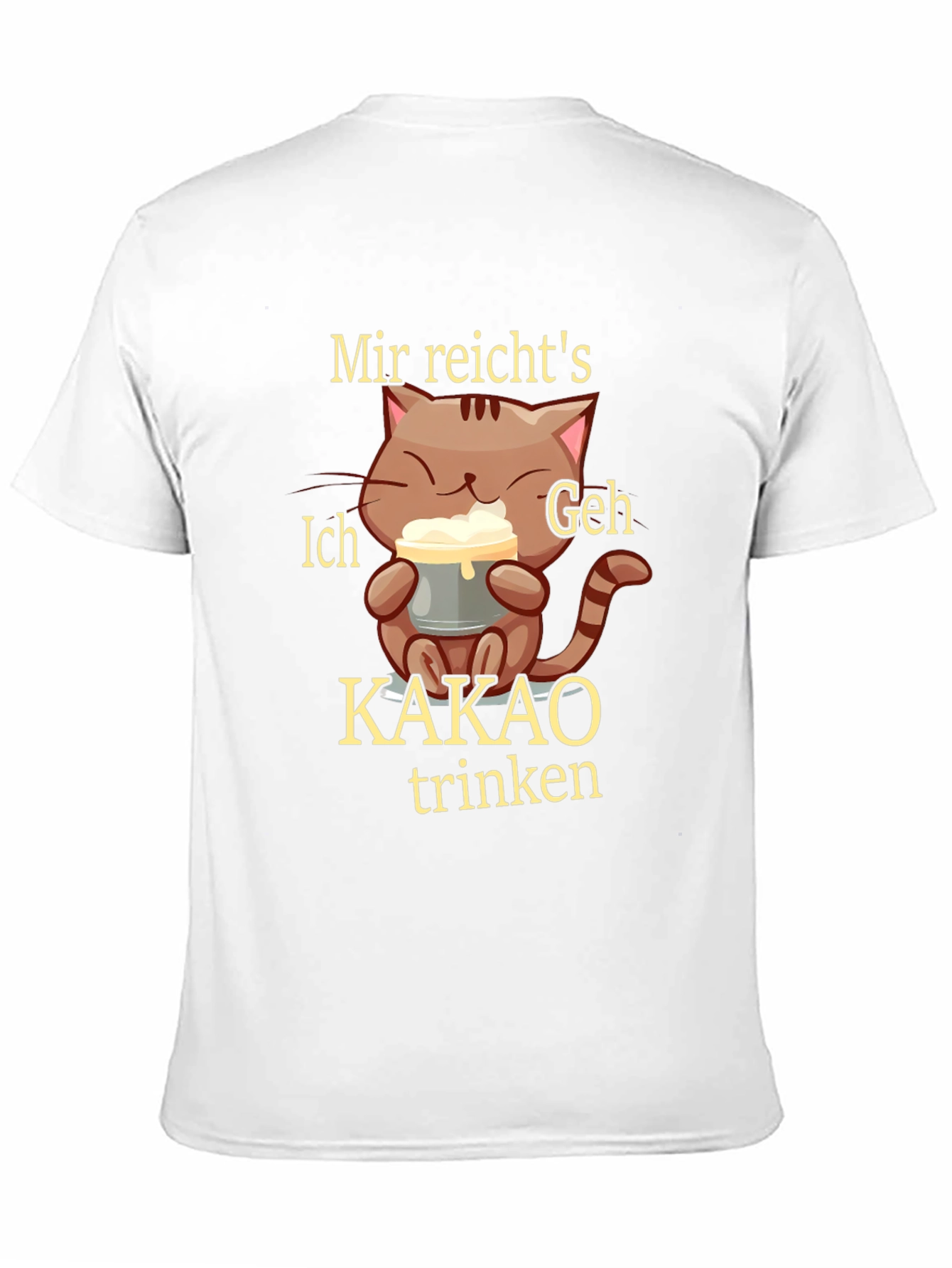 Funny Cat Kakao T-Shirt
