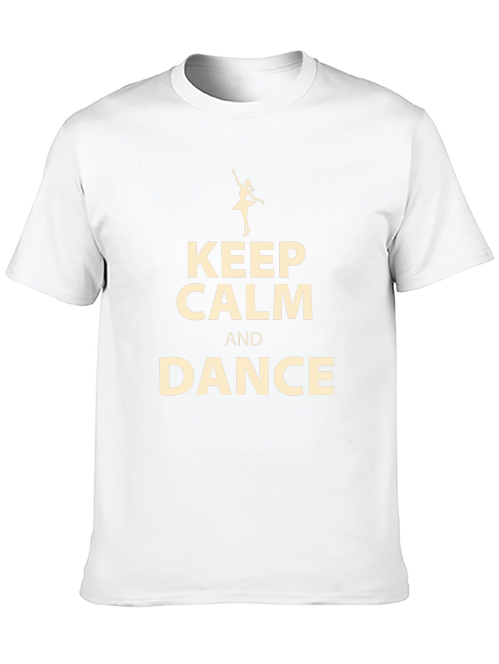 Keep Calm and Dance Black T-Shirt