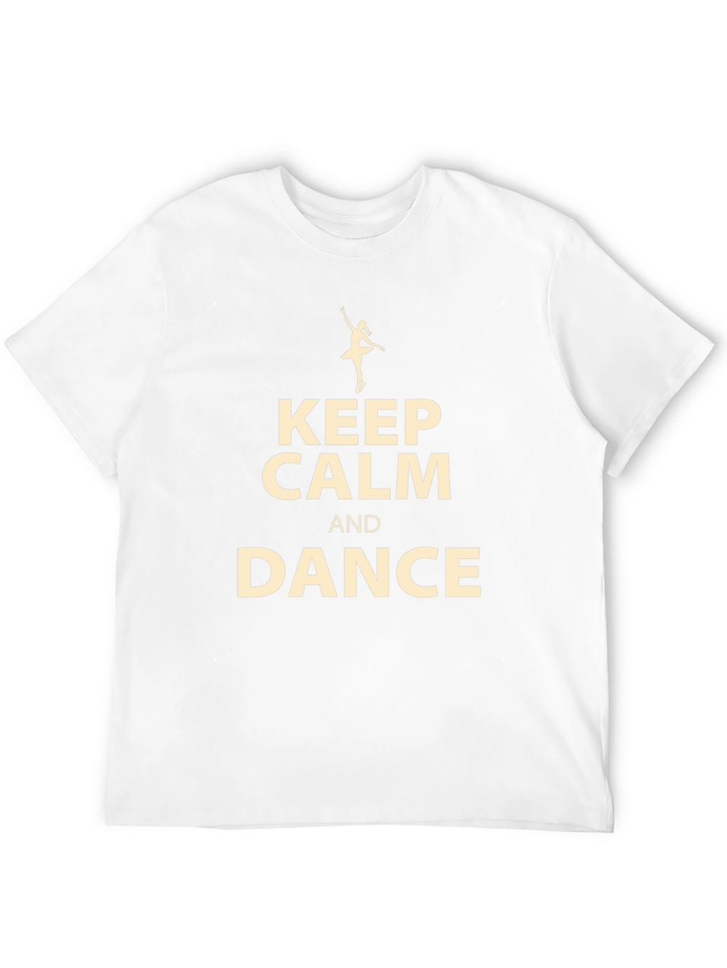 Keep Calm and Dance Black T-Shirt
