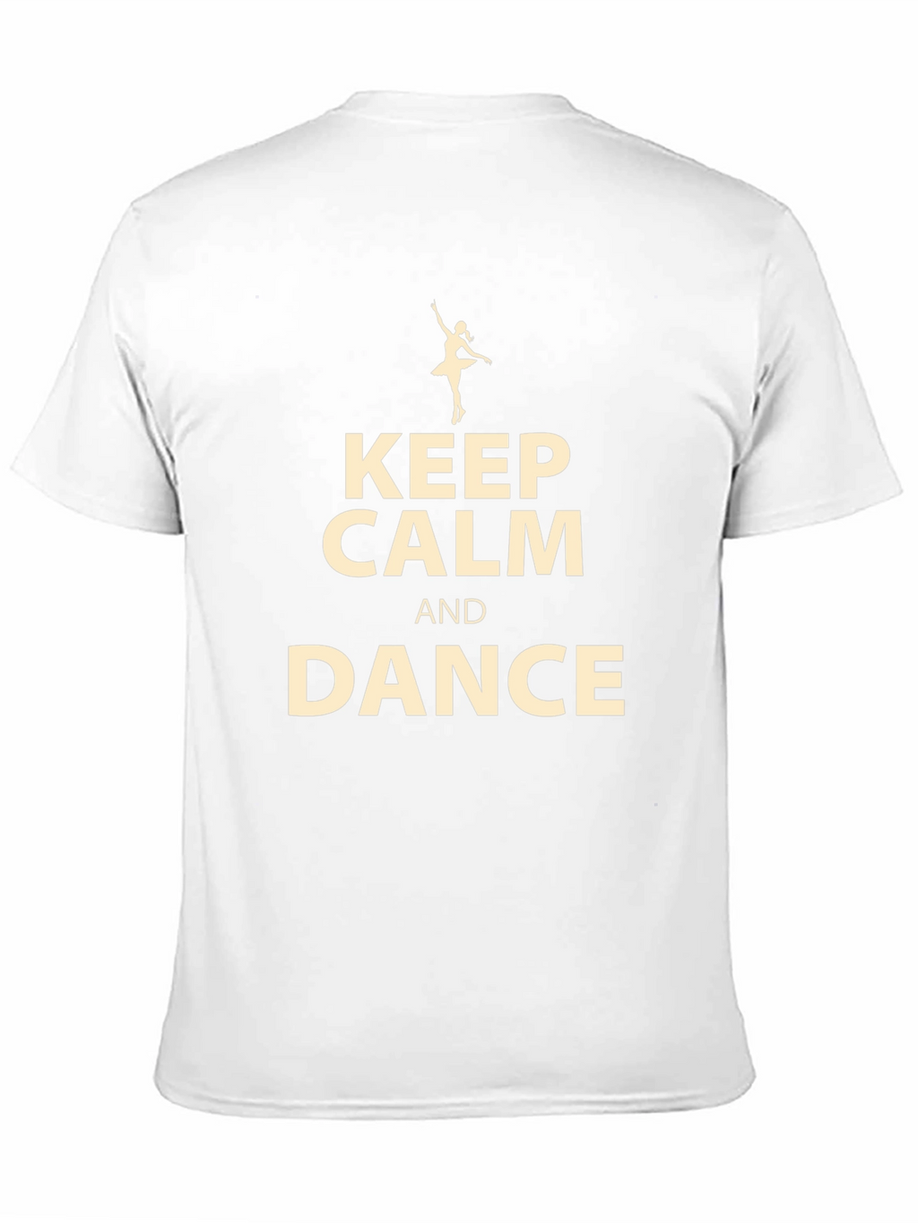 Keep Calm and Dance Black T-Shirt