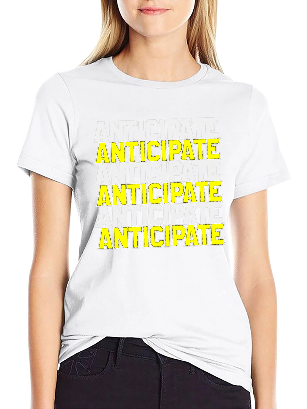 Anticipate Graphic Print Tee
