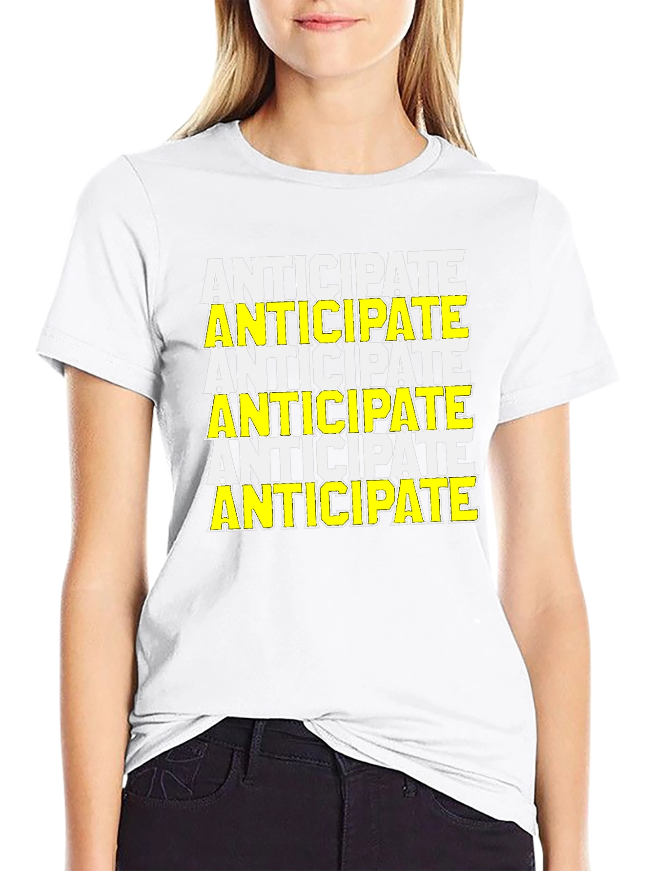 Anticipate Graphic Print Tee