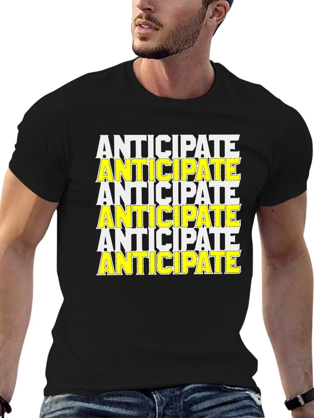Anticipate Graphic Print Tee