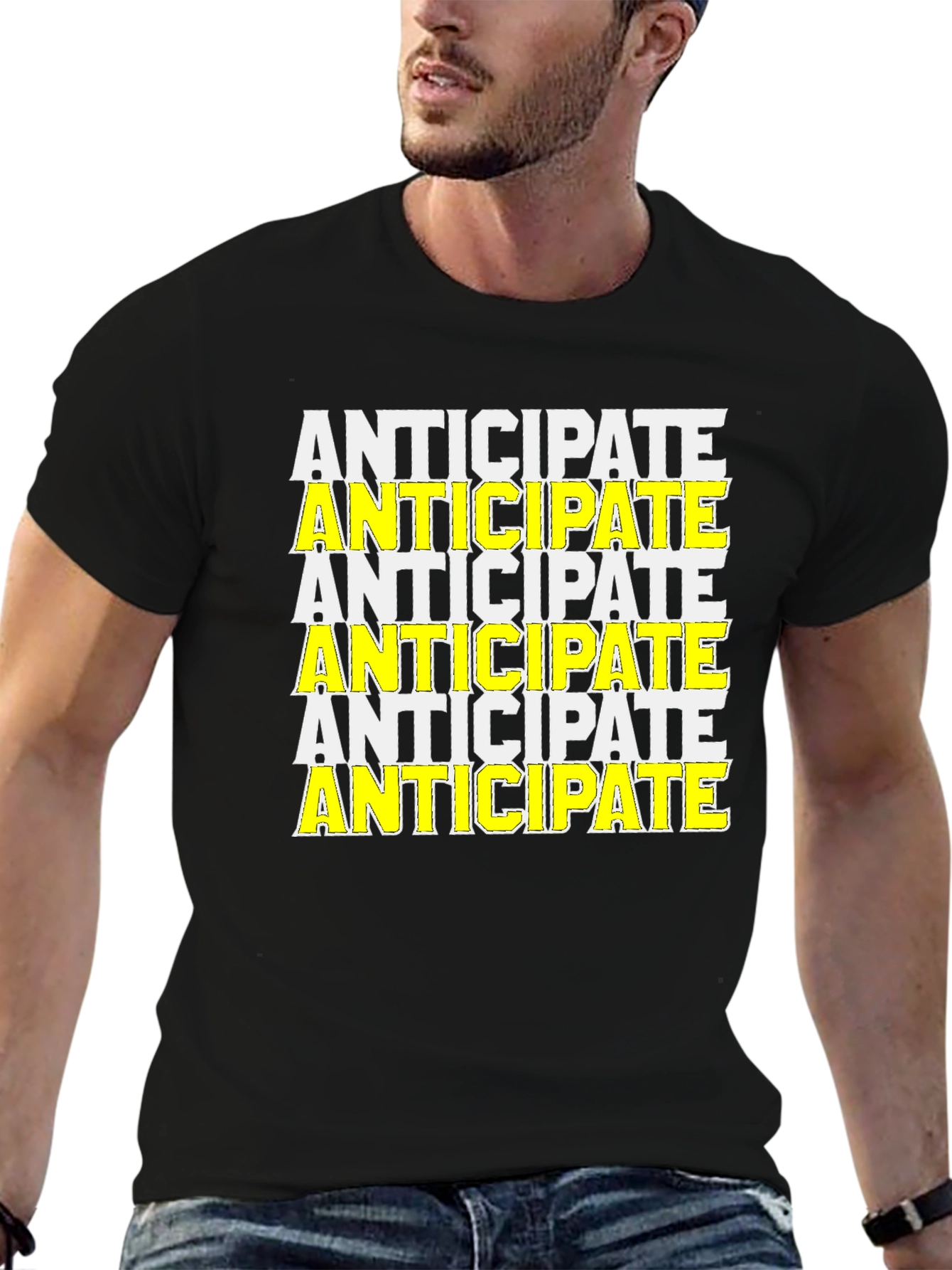 Anticipate Graphic Print Tee