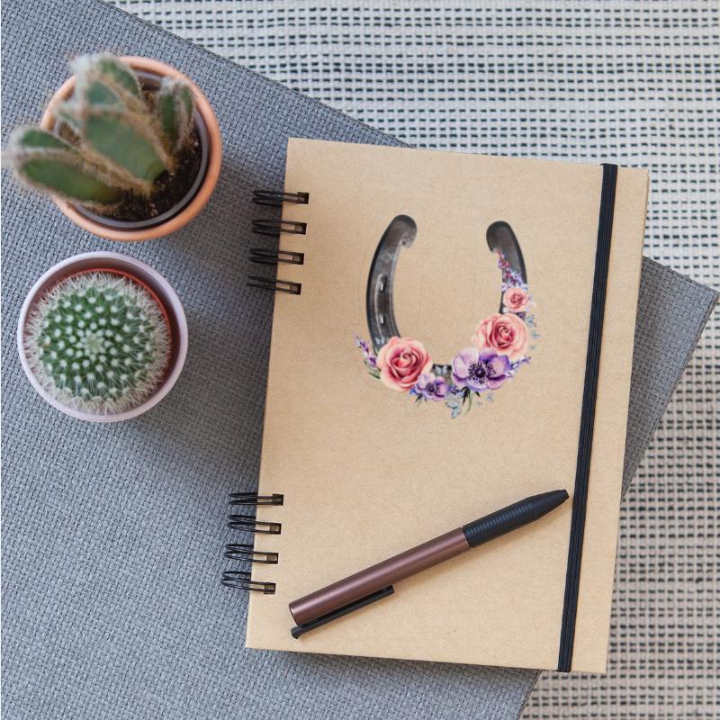 Lucky Floral Horseshoe