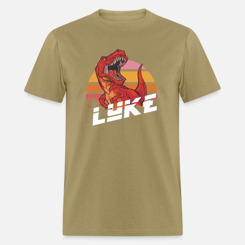 LUKE - Lovely boy name with T-REX dino