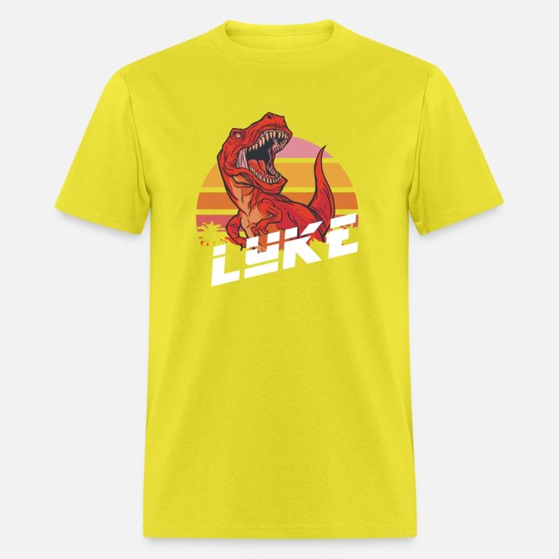 LUKE - Lovely boy name with T-REX dino