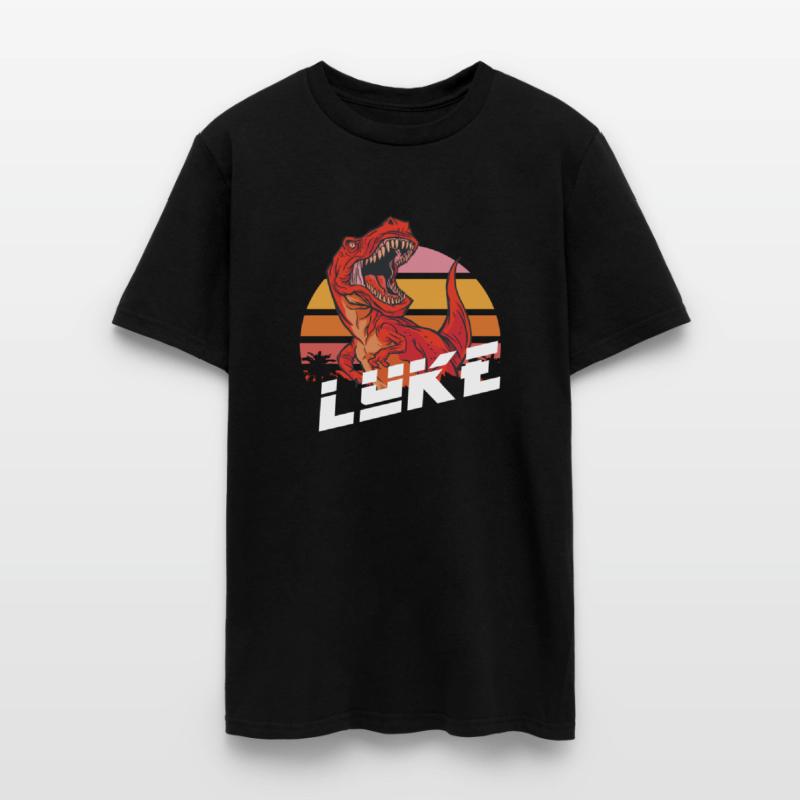 LUKE - Lovely boy name with T-REX dino