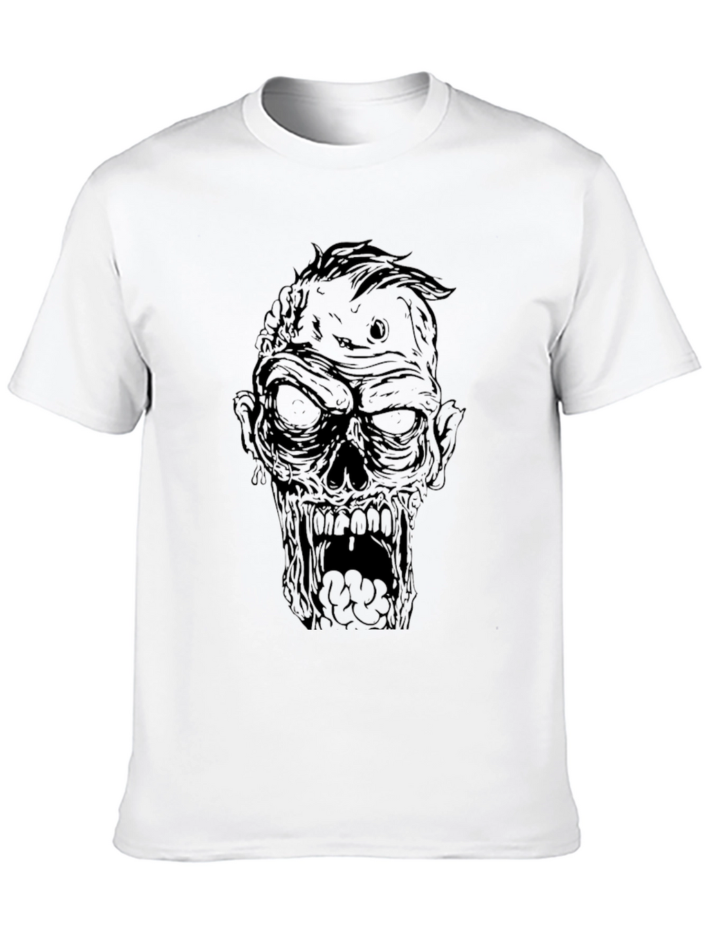 Zombie Graphic Black T-Shirt