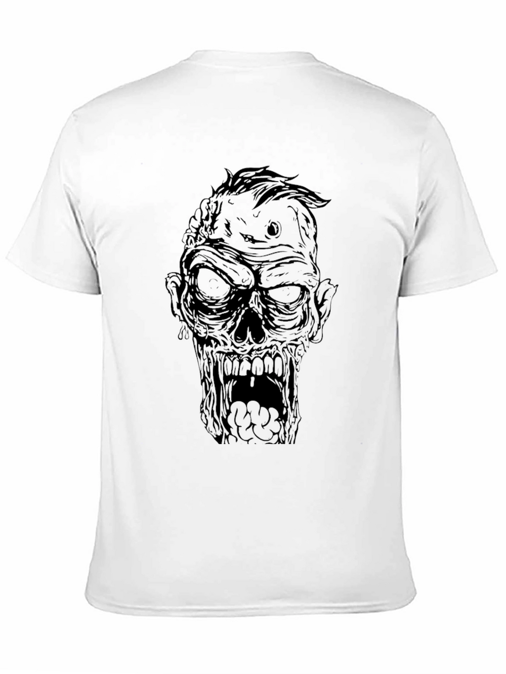 Zombie Graphic Black T-Shirt