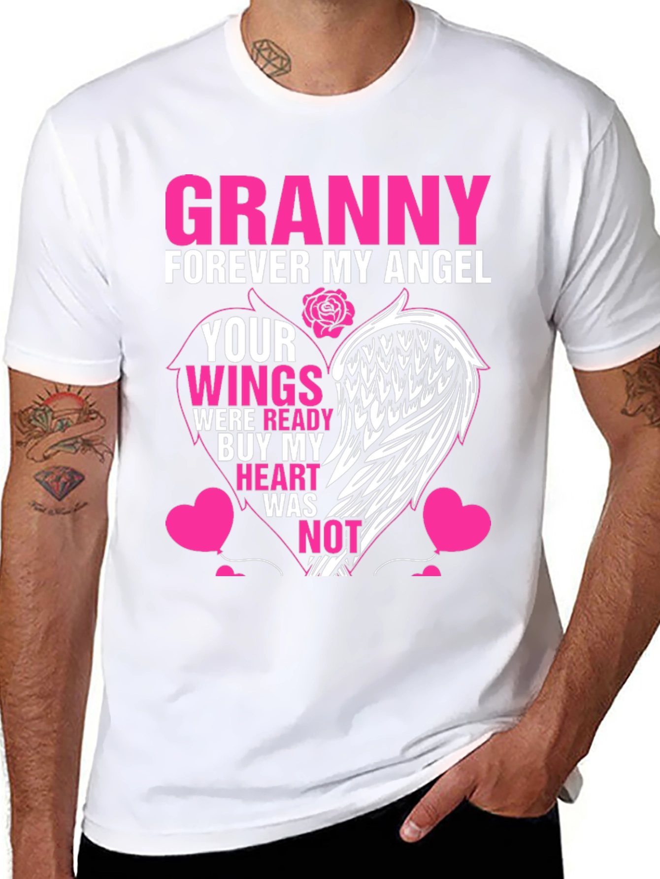 Granny Forever Angel Memorial T-Shirt