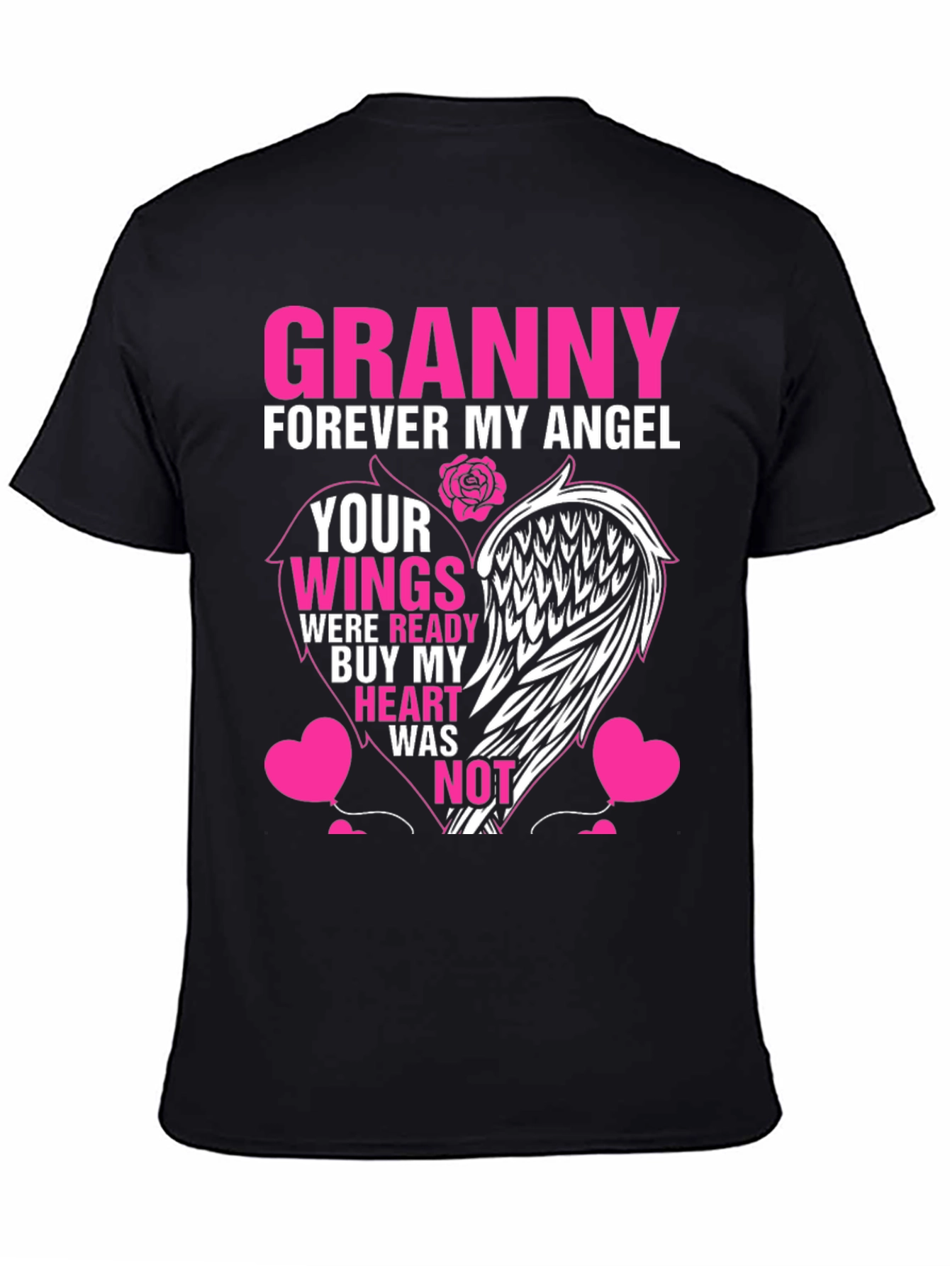 Granny Forever Angel Memorial T-Shirt