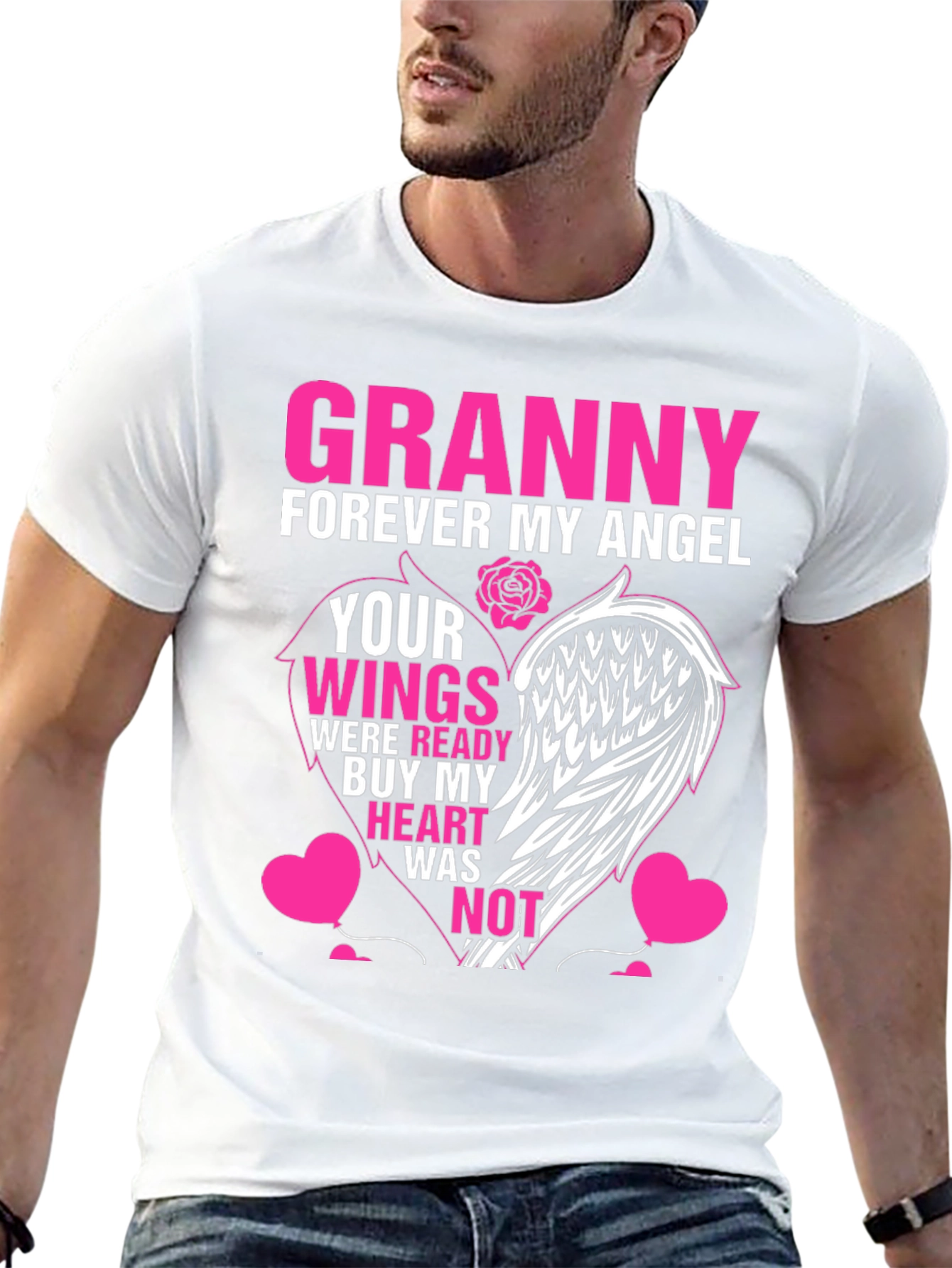 Granny Forever Angel Memorial T-Shirt