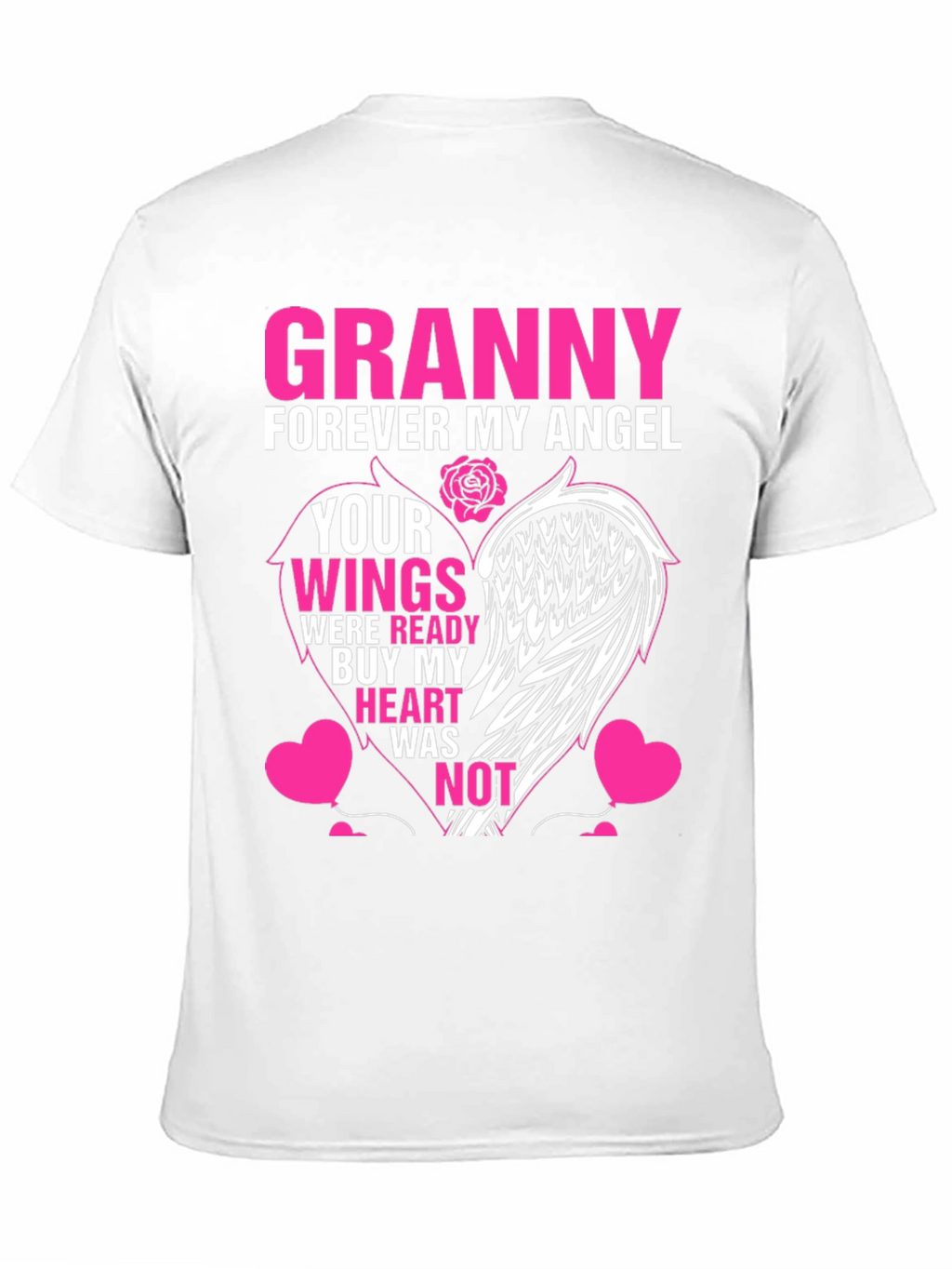 Granny Forever Angel Memorial T-Shirt