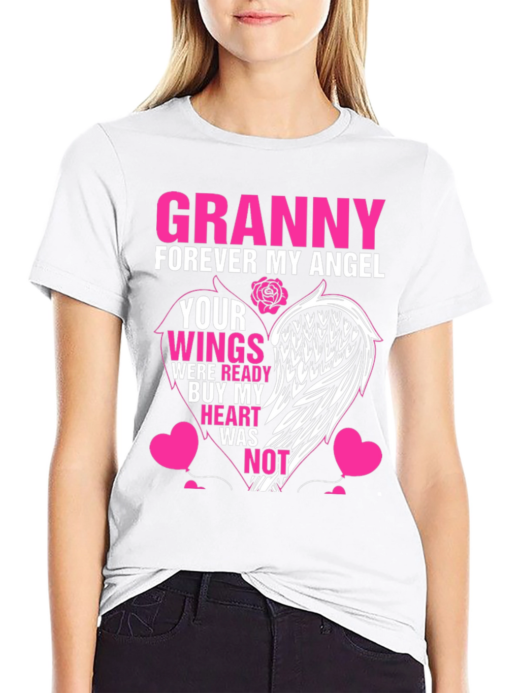 Granny Forever Angel Memorial T-Shirt
