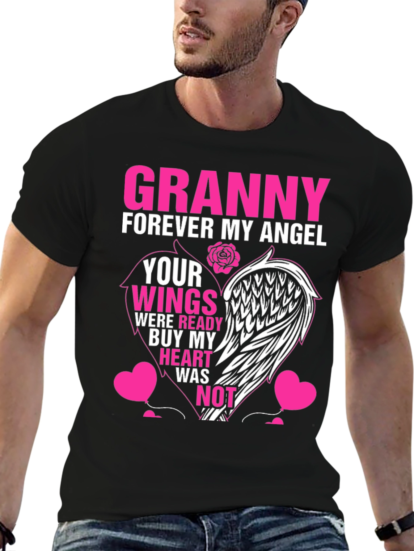 Granny Forever Angel Memorial T-Shirt