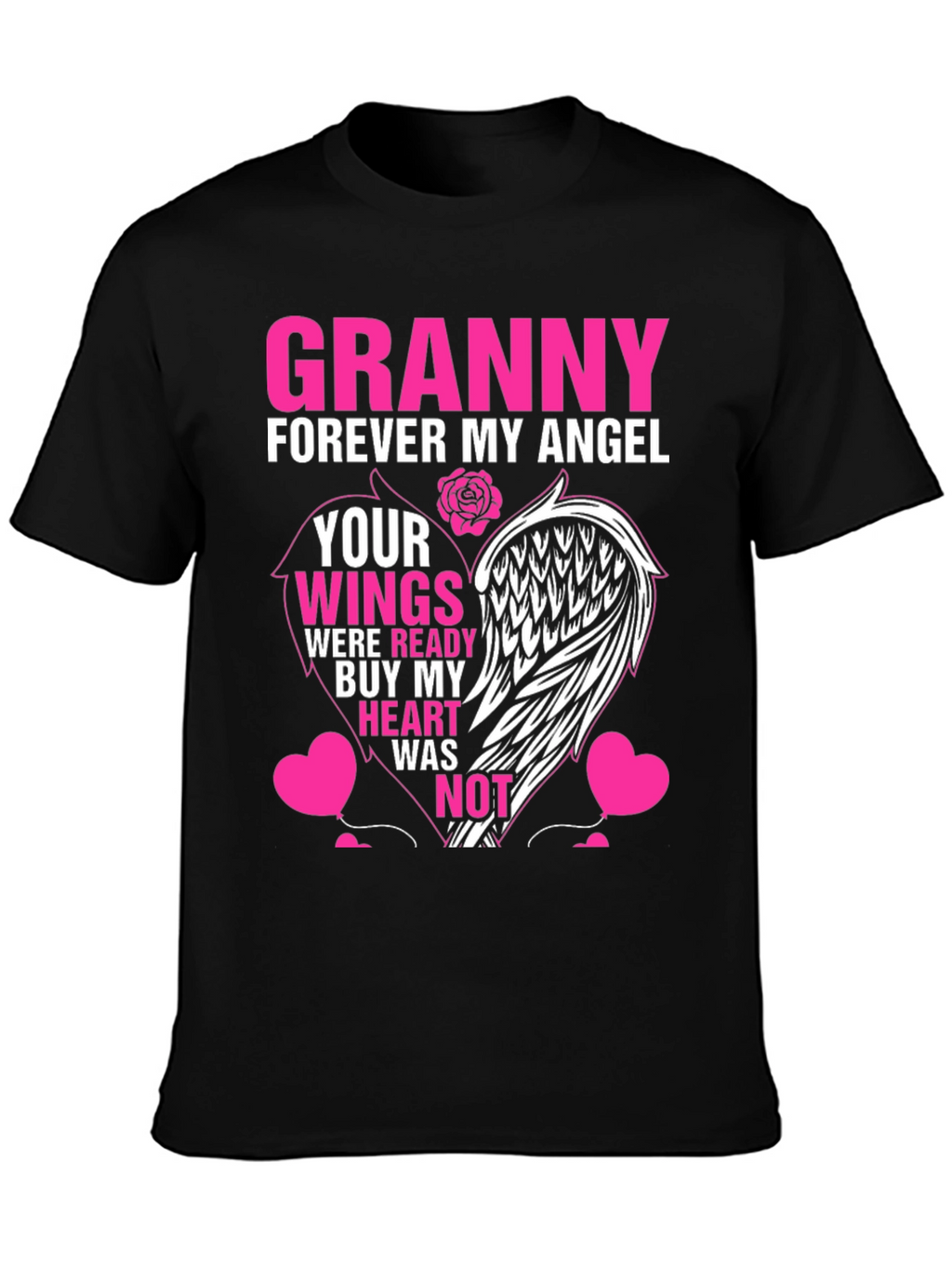 Granny Forever Angel Memorial T-Shirt