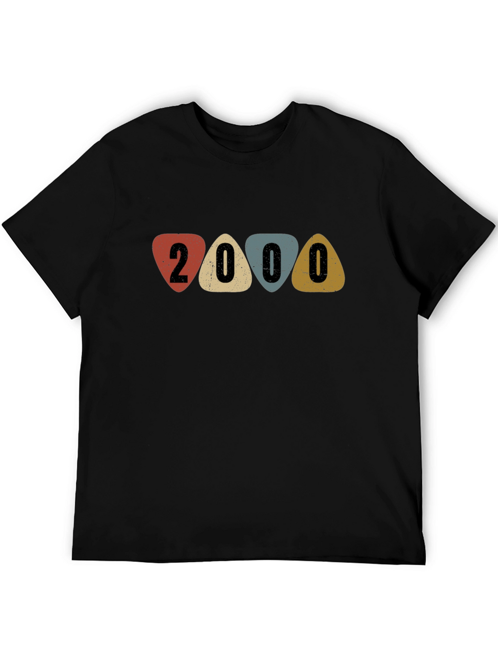 Retro 2000 Guitar Pick T-Shirt