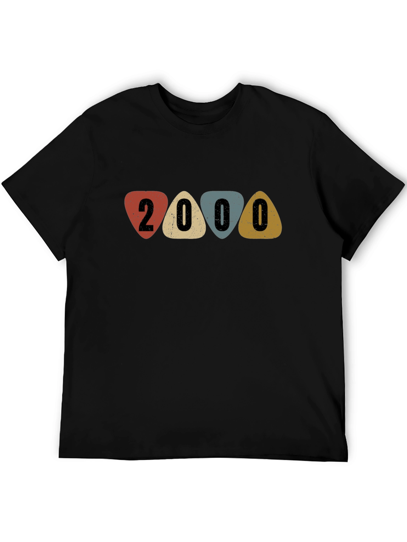 Retro 2000 Guitar Pick T-Shirt