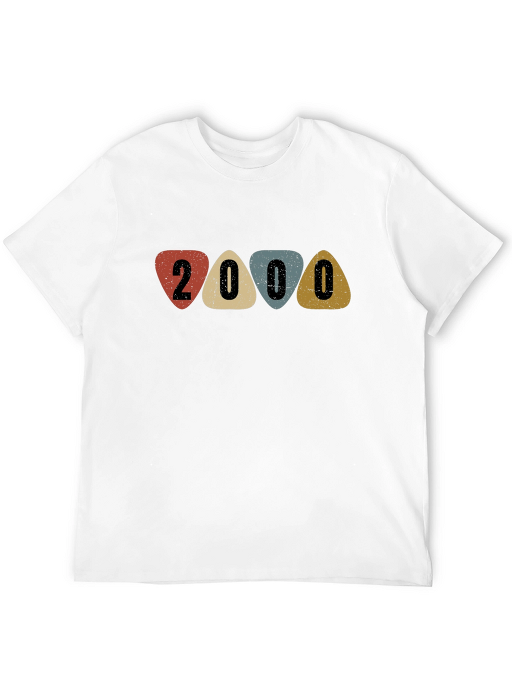 Retro 2000 Guitar Pick T-Shirt