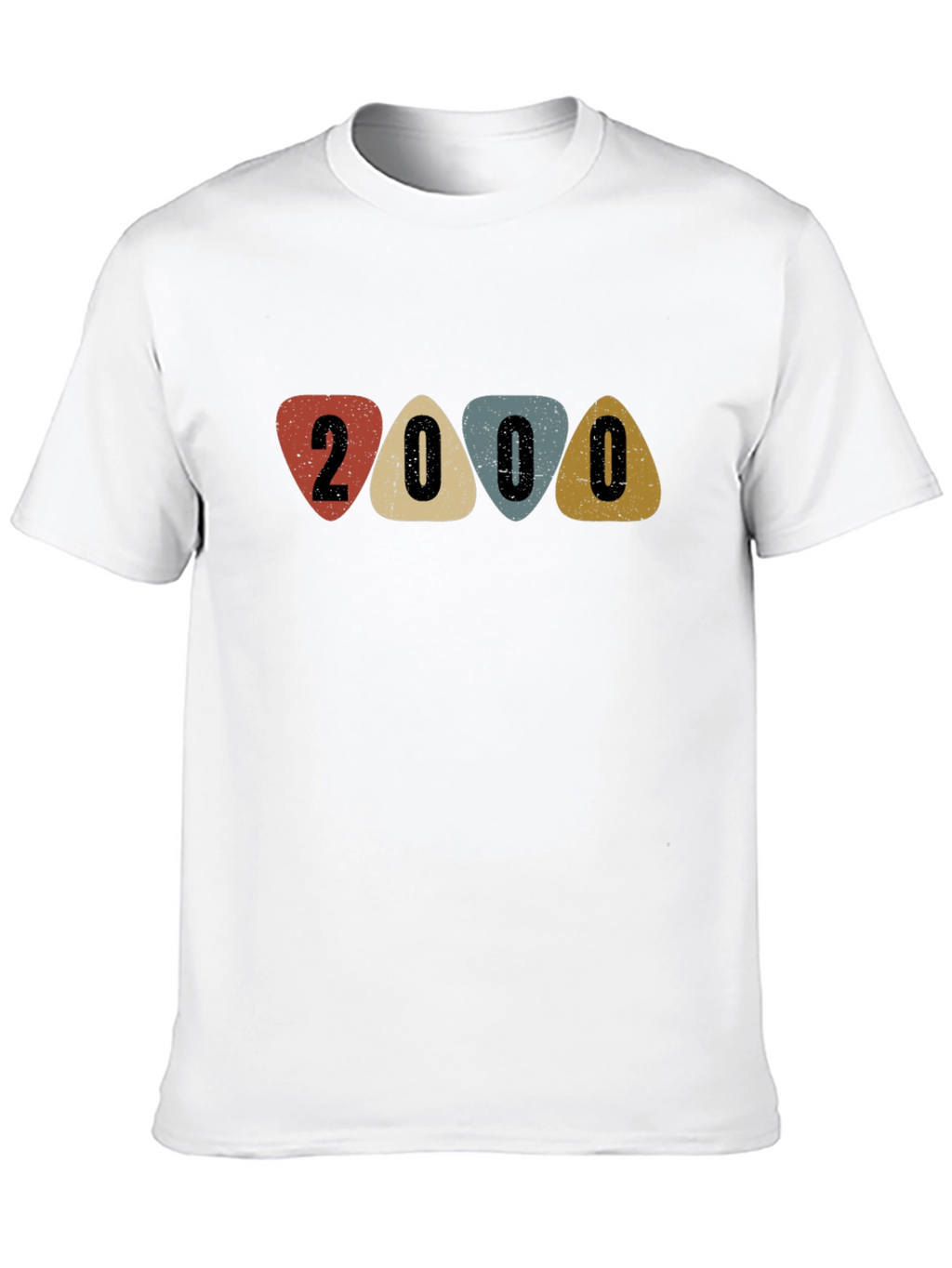 Retro 2000 Guitar Pick T-Shirt