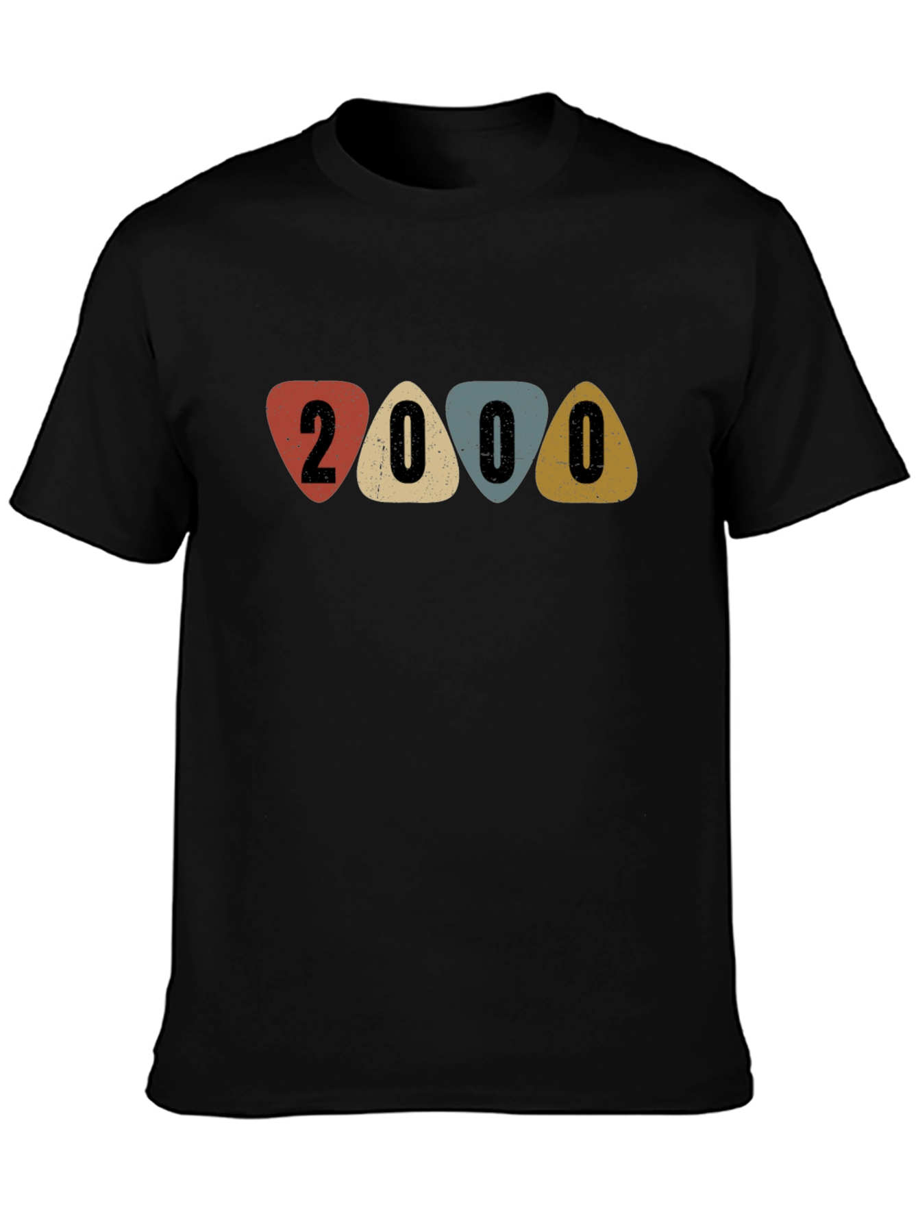Retro 2000 Guitar Pick T-Shirt