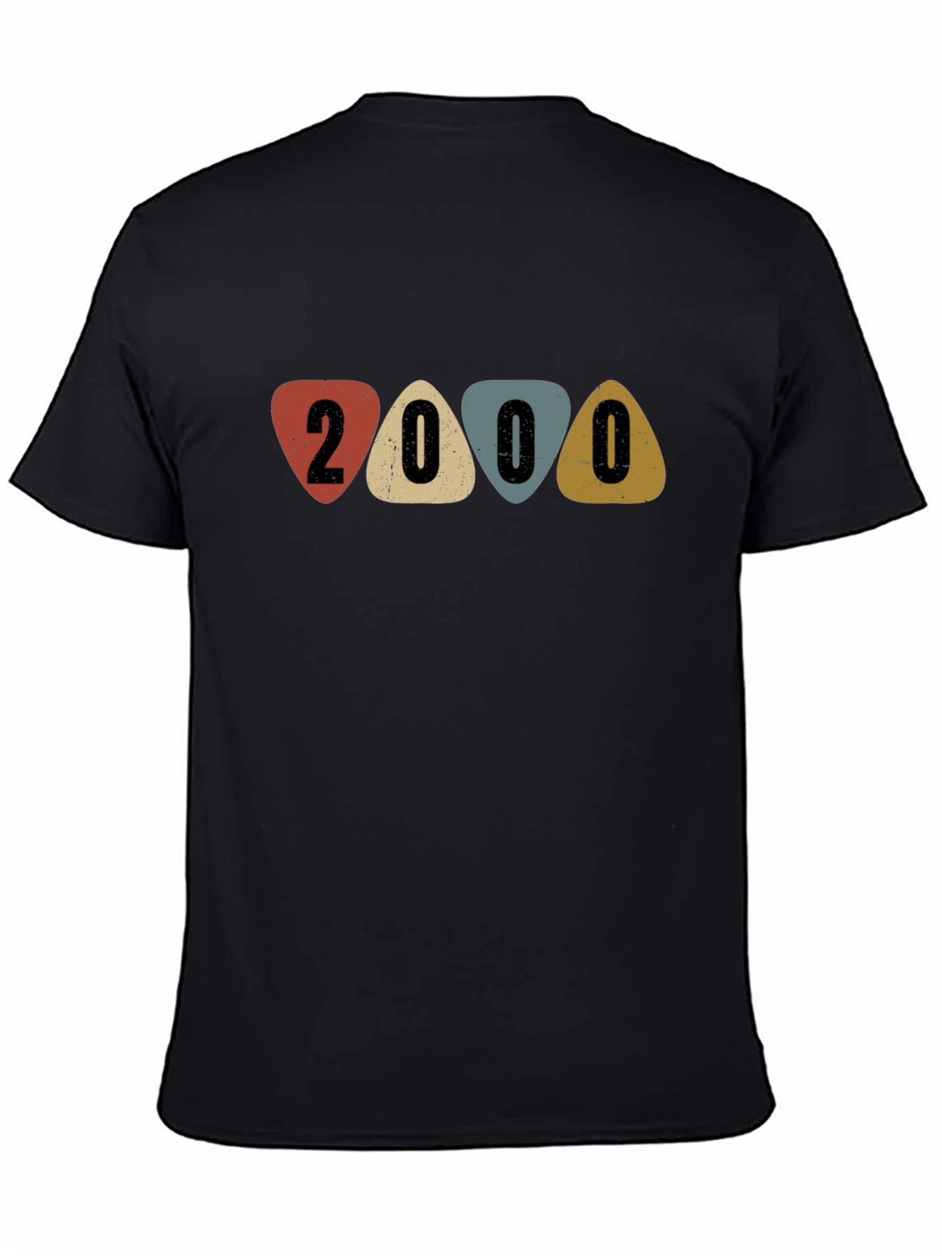 Retro 2000 Guitar Pick T-Shirt