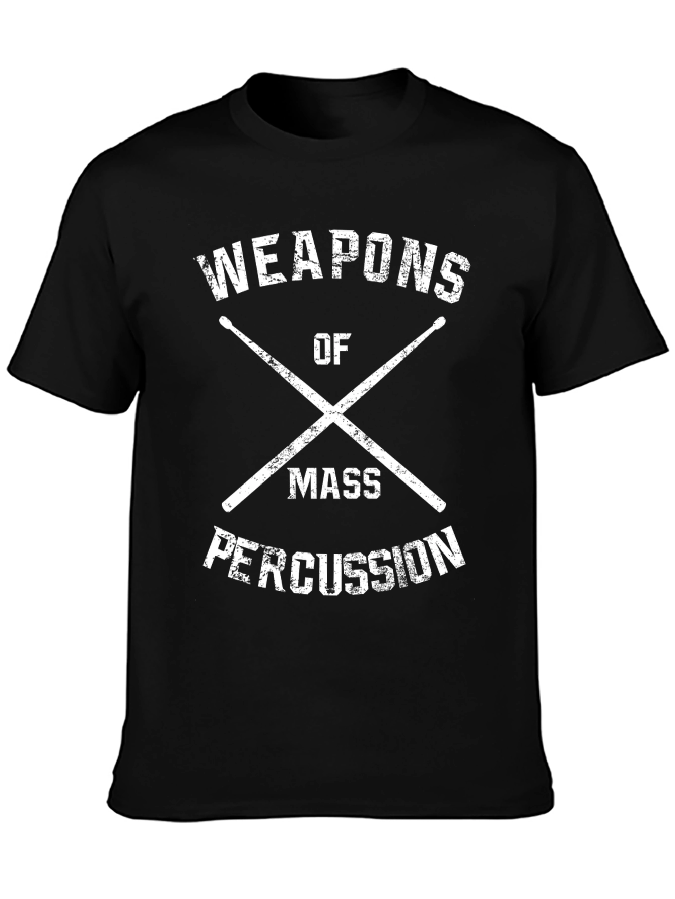 Weapons of Mass Percussion T-Shirt - Drummer Tee