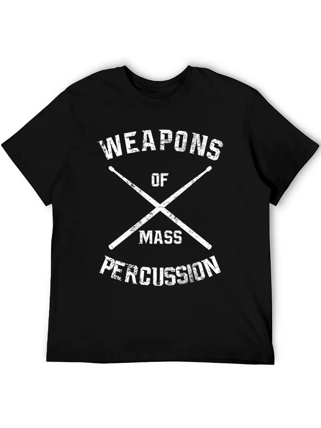 Weapons of Mass Percussion T-Shirt - Drummer Tee