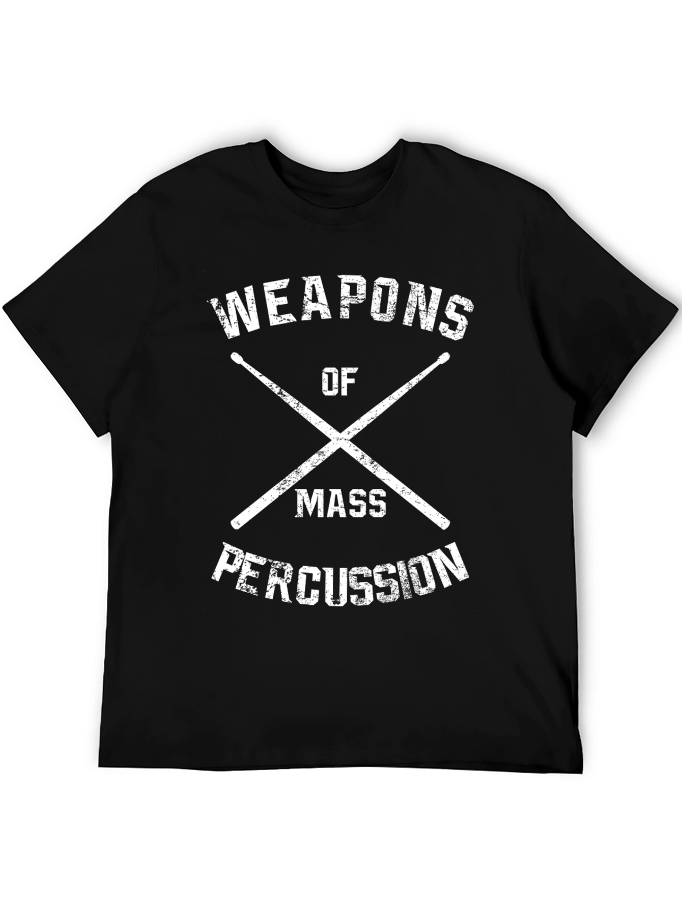 Weapons of Mass Percussion T-Shirt - Drummer Tee