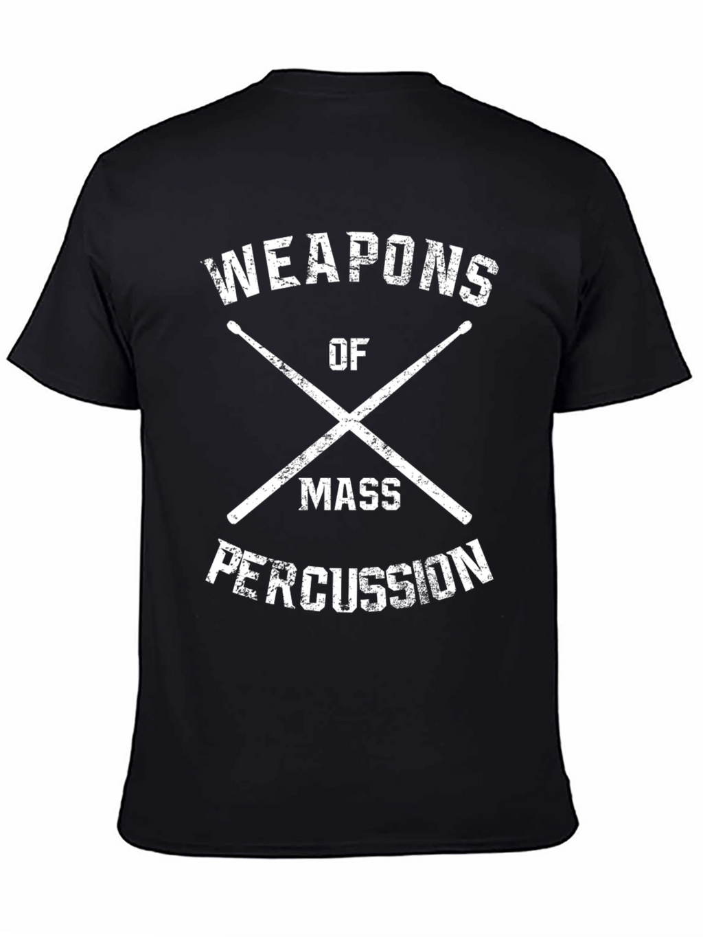 Weapons of Mass Percussion T-Shirt - Drummer Tee
