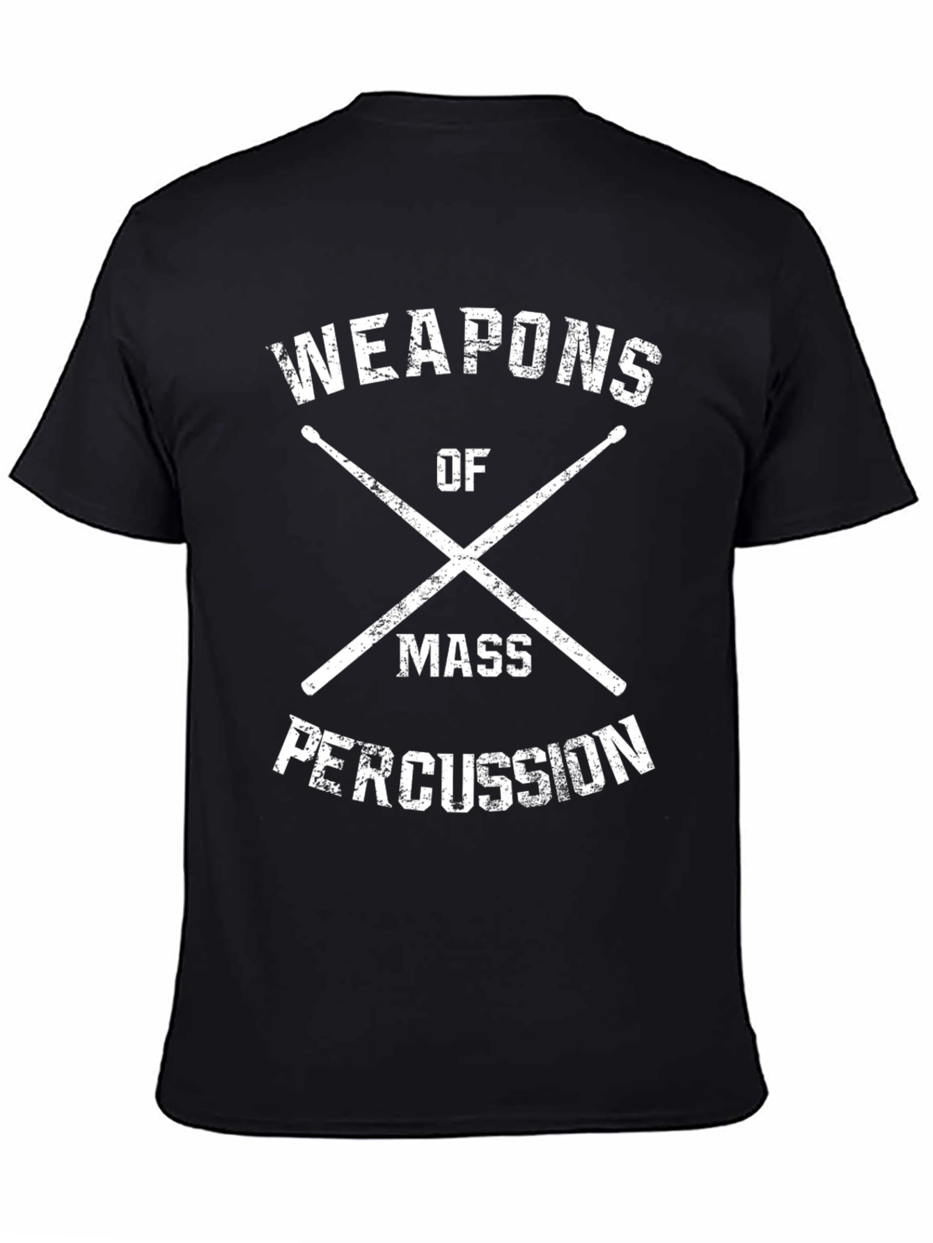 Weapons of Mass Percussion T-Shirt - Drummer Tee