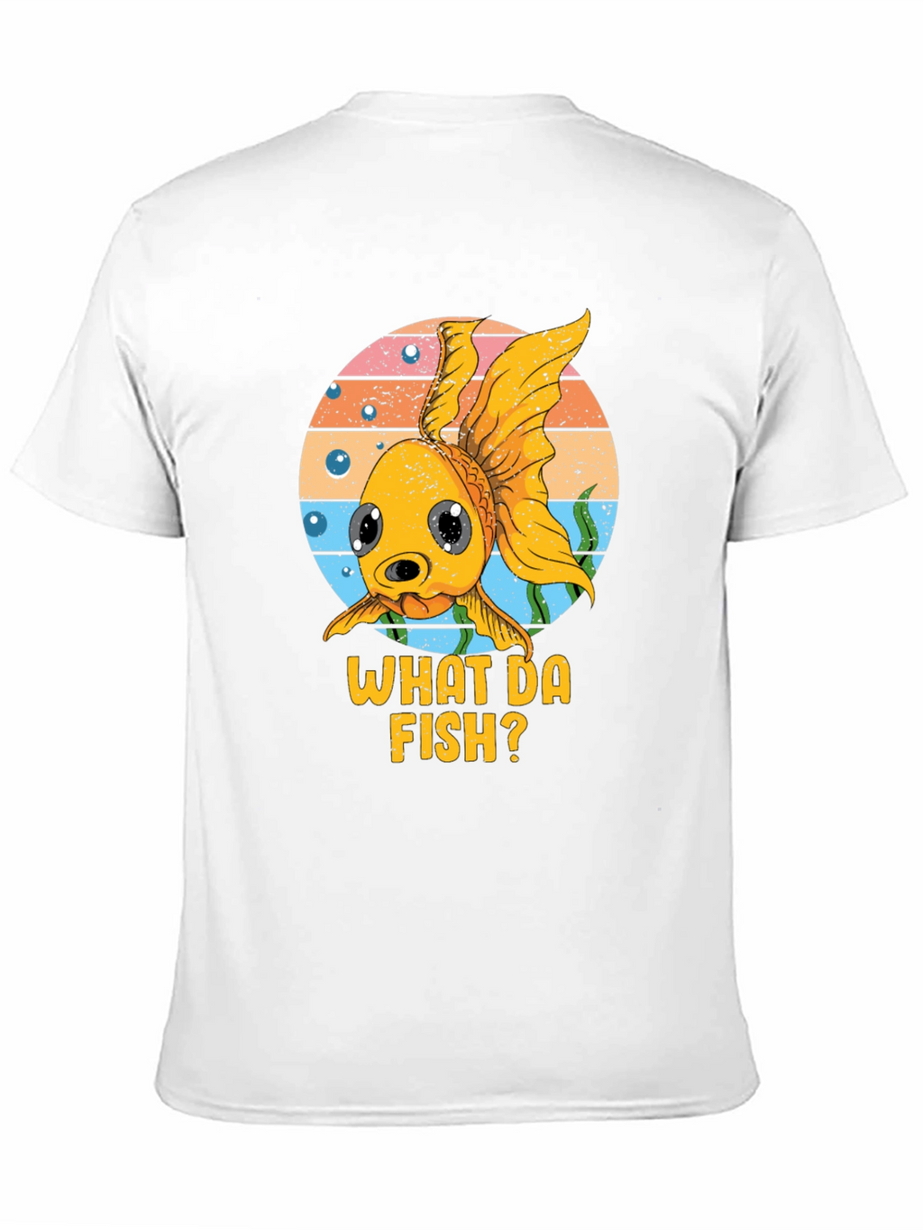 What Da Fish? Graphic T-Shirt - Black