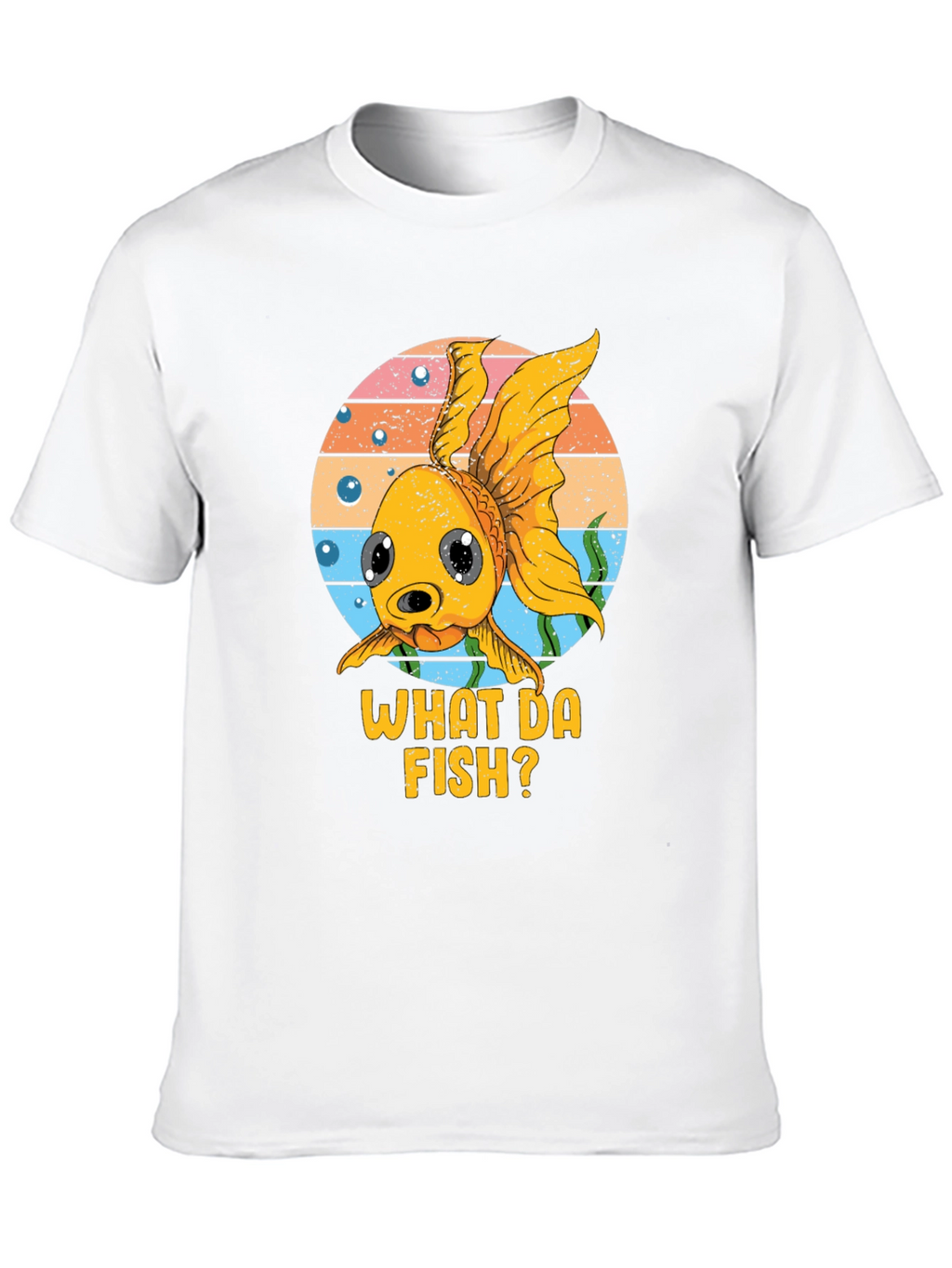 What Da Fish? Graphic T-Shirt - Black
