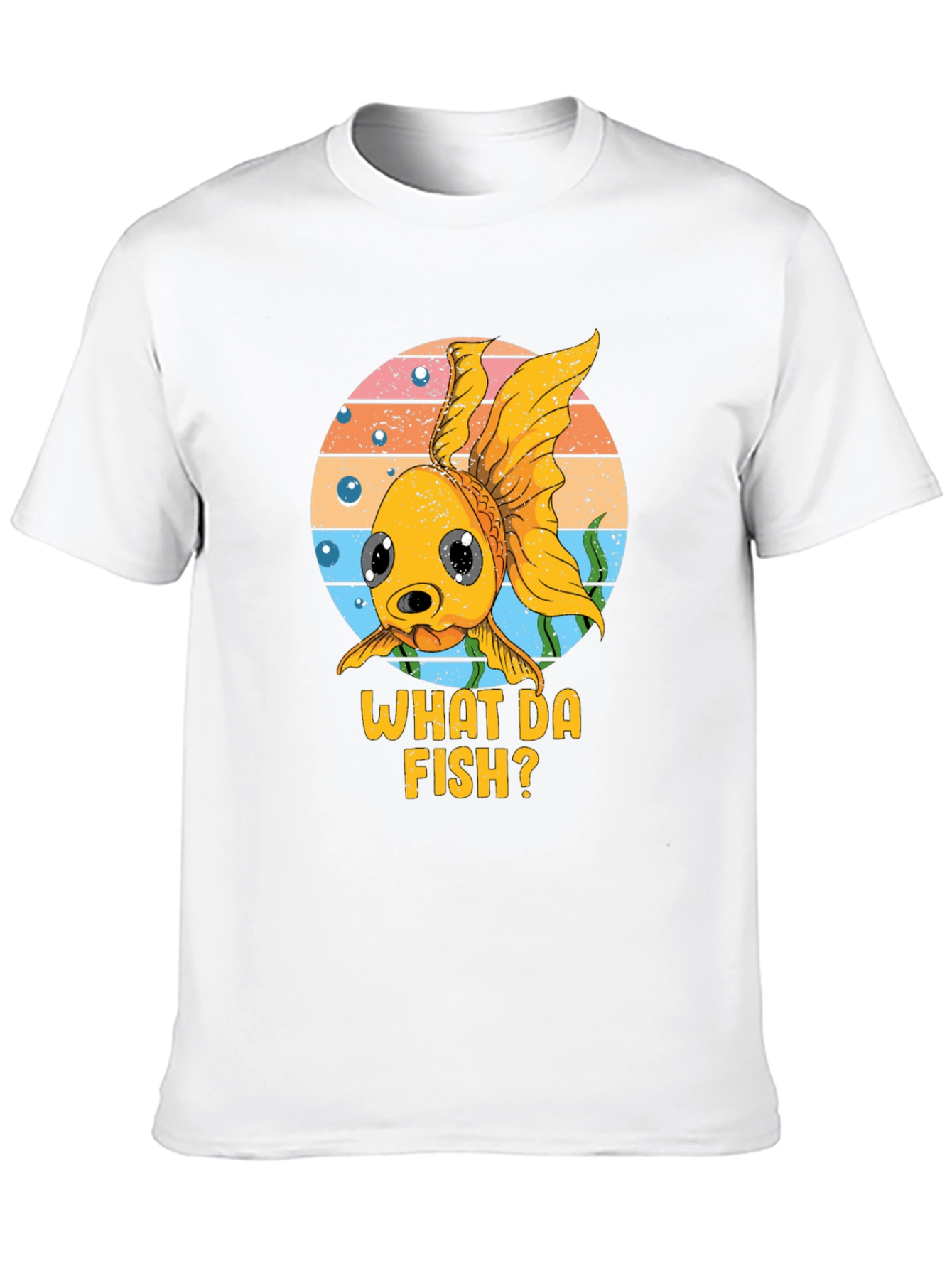 What Da Fish? Graphic T-Shirt - Black