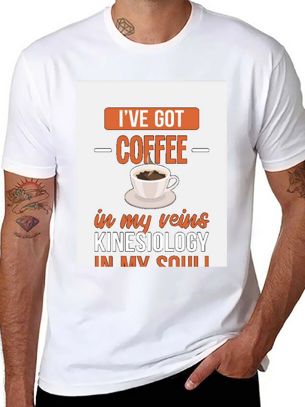 Coffee & Kinesiology Graphic Tee