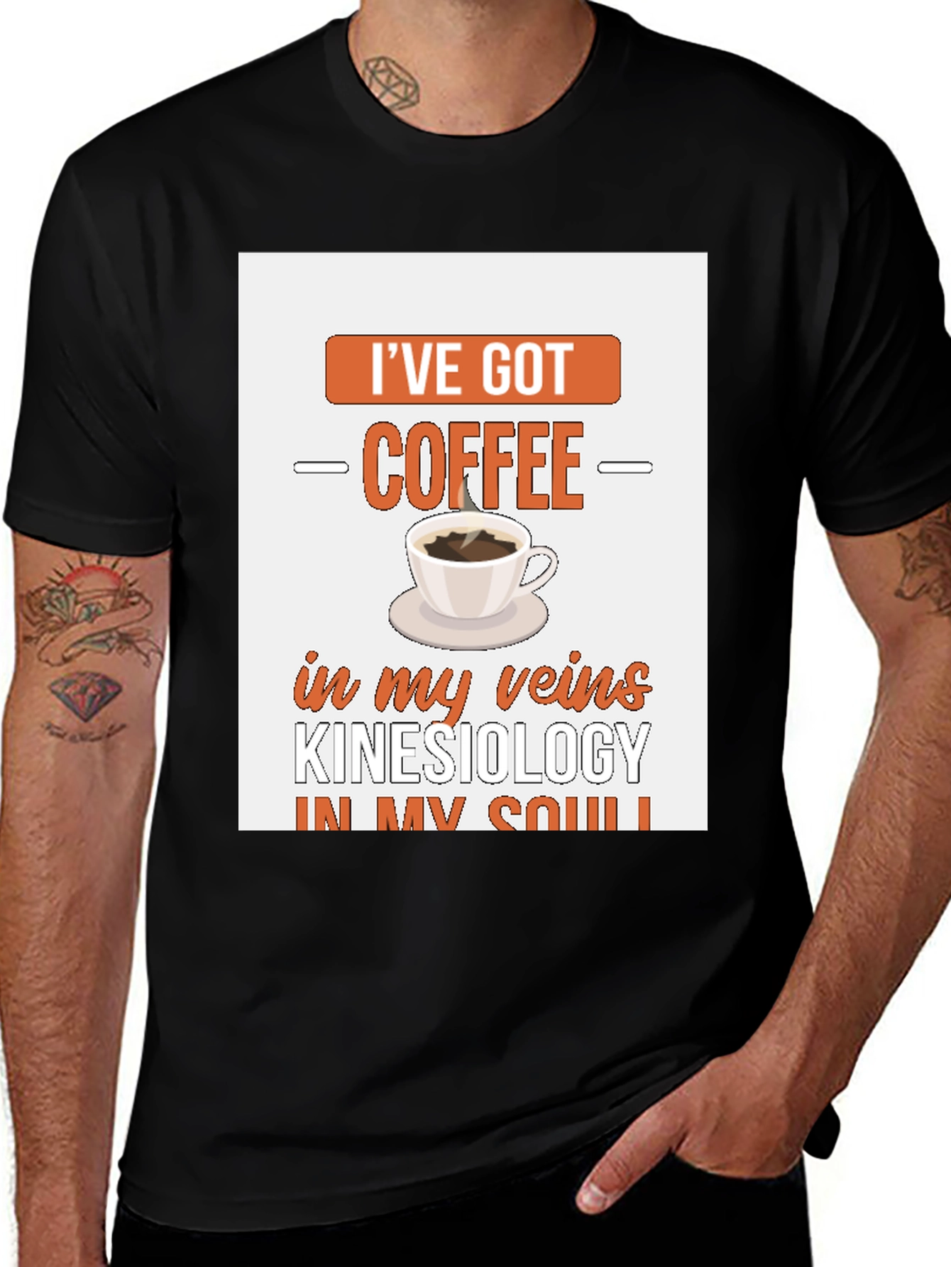 Coffee & Kinesiology Graphic Tee