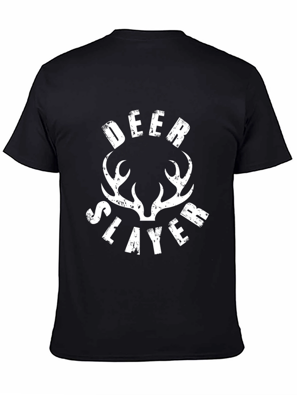 Deer Slayer Graphic T-Shirt - Black